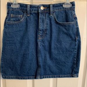 Mini Denim Skirt